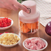 Mini USB Electric Chopper – Rechargeable Kitchen Food Processor